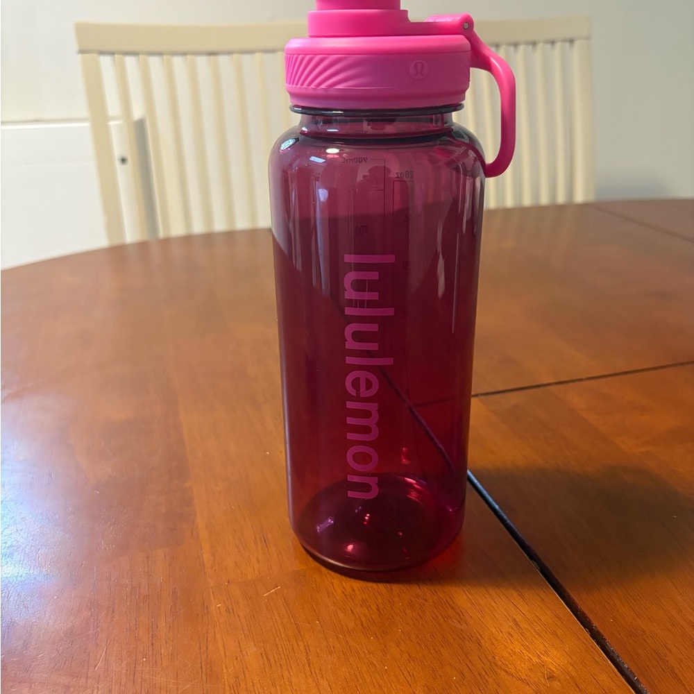 Lululemon Pink Water Bottle